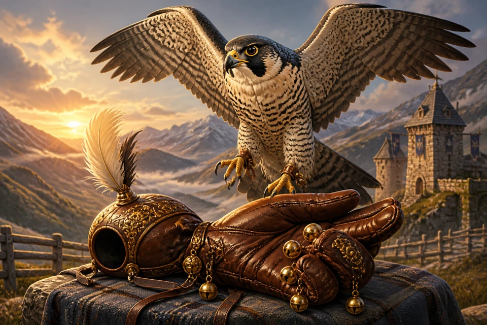 The Gilded Falcon cinematic game cover