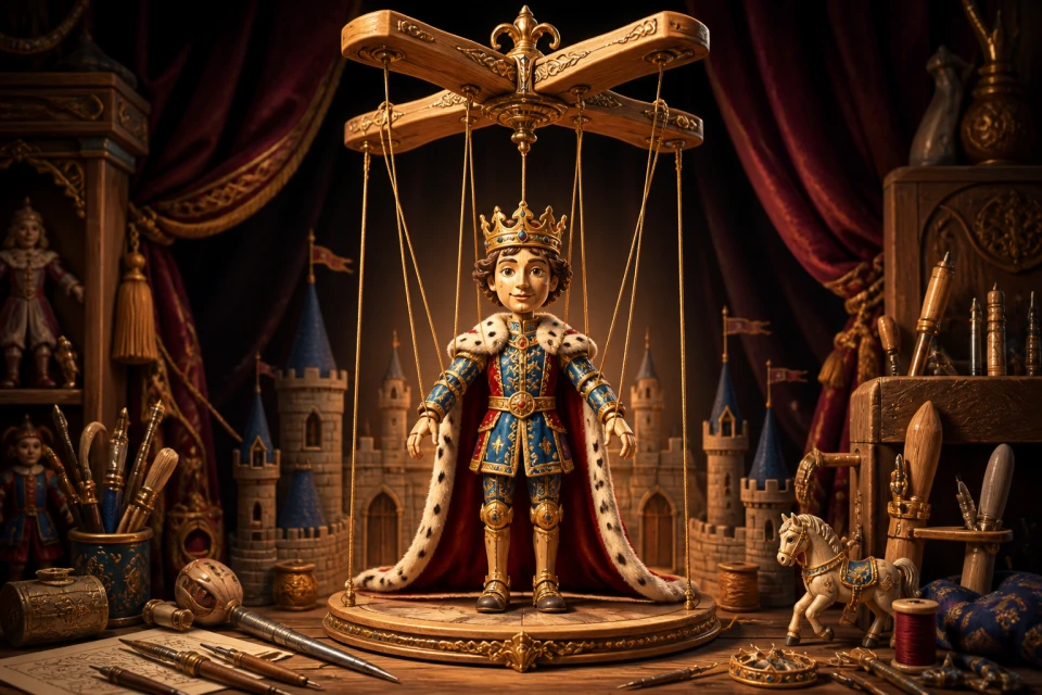 Strings of the Crown game key art