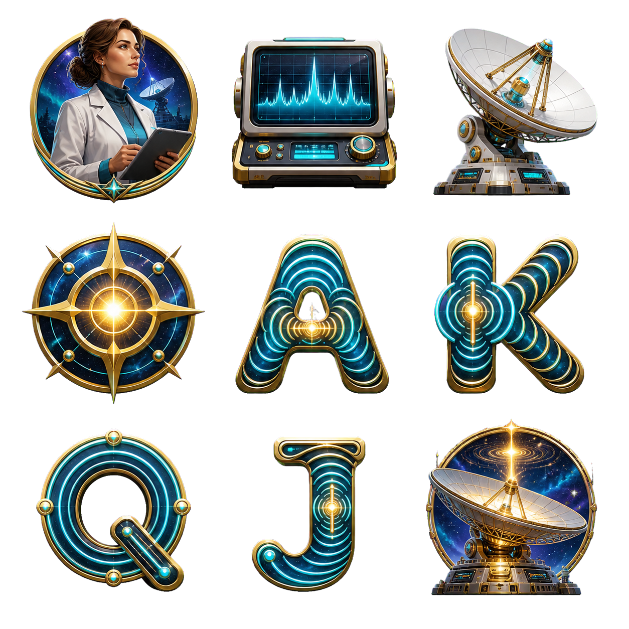Signal Beyond Polaris original symbol sheet