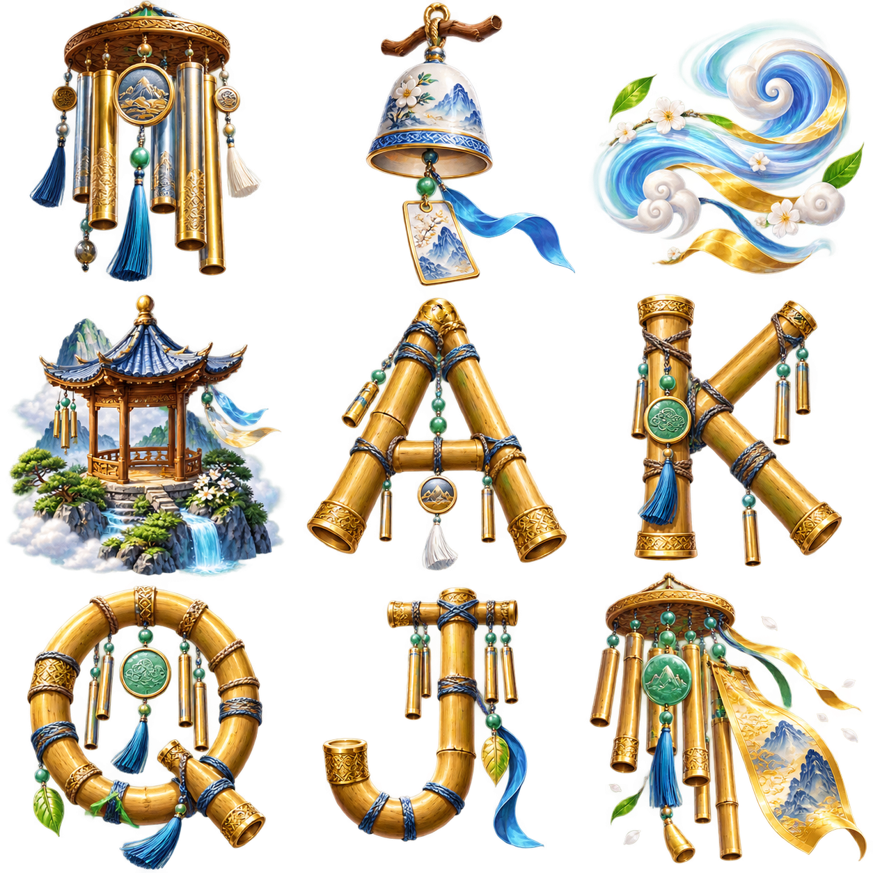 Summit Harmony original symbol sheet