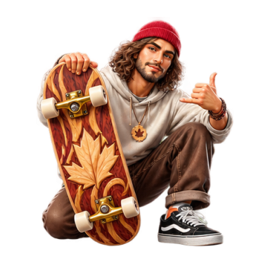 Maple Kickflip symbol 1
