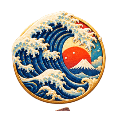 Layers of the Great Wave symbol 1