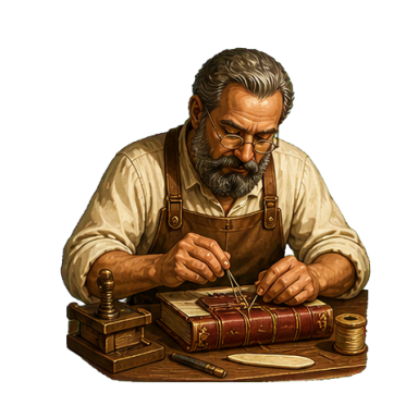 The Gilded Bindery symbol 1